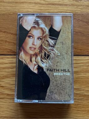 Faith Hill "Breathe" Cassette Tape - Black & Blonde Cover